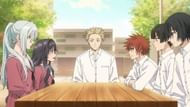 Rintaro's friends from Chidori meet Kaoruko and Subaru (Image via CloverWorks)